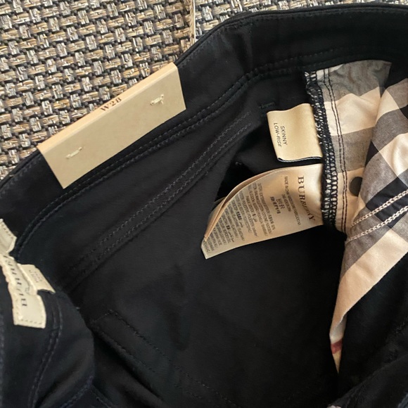 Womens Burberry Black 5 Pocket Skinny Jeans🔥Cotton Blend🖤W/STRETCH🔥NWT🔥👖28” - Picture 9 of 15